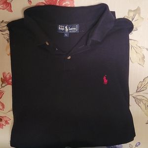 Black Large Ralph Lauren Polo